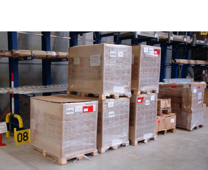 Wareneinlagerung bei der CYBERlogistics GmbH