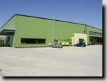 Die nach ökologischen Kriterien gebaute Lagerhalle der CYBERlogistics GmbH